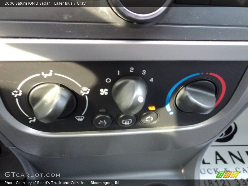 Laser Blue / Gray 2006 Saturn ION 3 Sedan