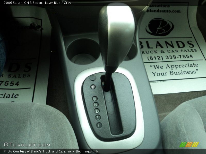 Laser Blue / Gray 2006 Saturn ION 3 Sedan