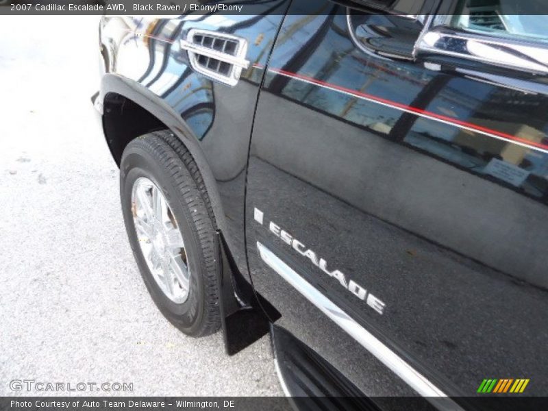 Black Raven / Ebony/Ebony 2007 Cadillac Escalade AWD