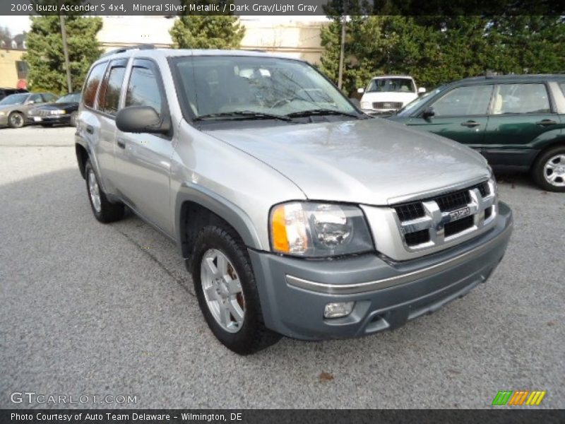 Mineral Silver Metallic / Dark Gray/Light Gray 2006 Isuzu Ascender S 4x4