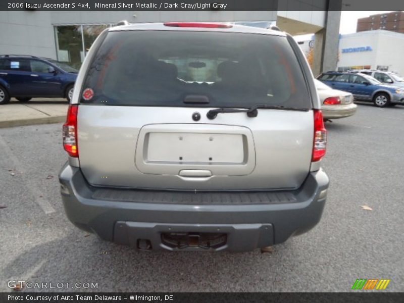 Mineral Silver Metallic / Dark Gray/Light Gray 2006 Isuzu Ascender S 4x4