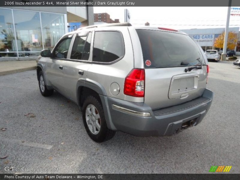 Mineral Silver Metallic / Dark Gray/Light Gray 2006 Isuzu Ascender S 4x4