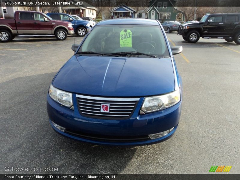 Laser Blue / Gray 2006 Saturn ION 3 Sedan