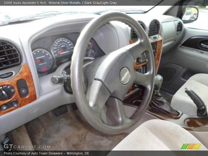 Mineral Silver Metallic / Dark Gray/Light Gray 2006 Isuzu Ascender S 4x4