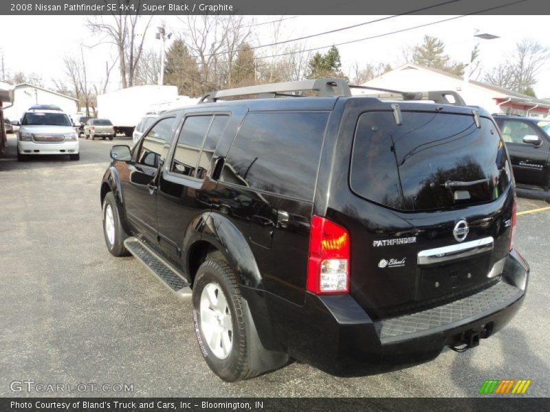 Super Black / Graphite 2008 Nissan Pathfinder SE 4x4