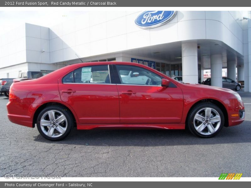  2012 Fusion Sport Red Candy Metallic