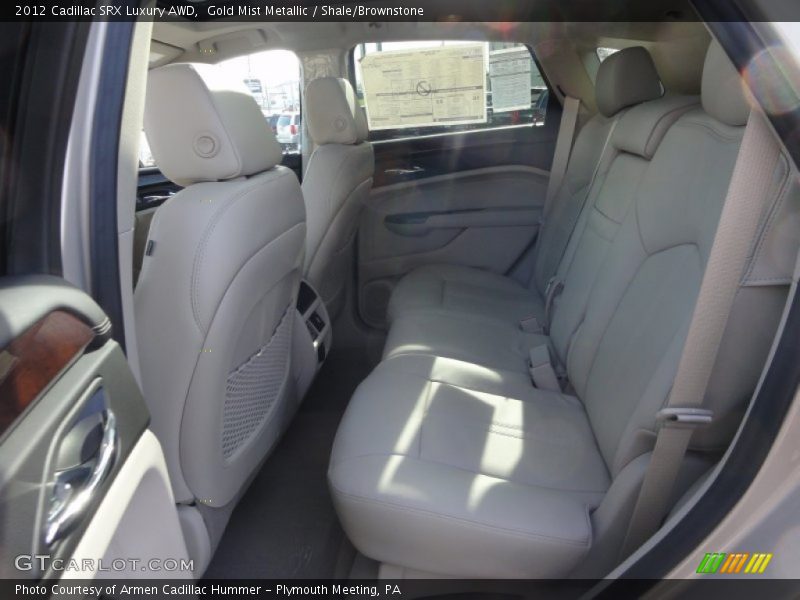 Gold Mist Metallic / Shale/Brownstone 2012 Cadillac SRX Luxury AWD