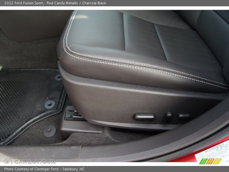 Red Candy Metallic / Charcoal Black 2012 Ford Fusion Sport
