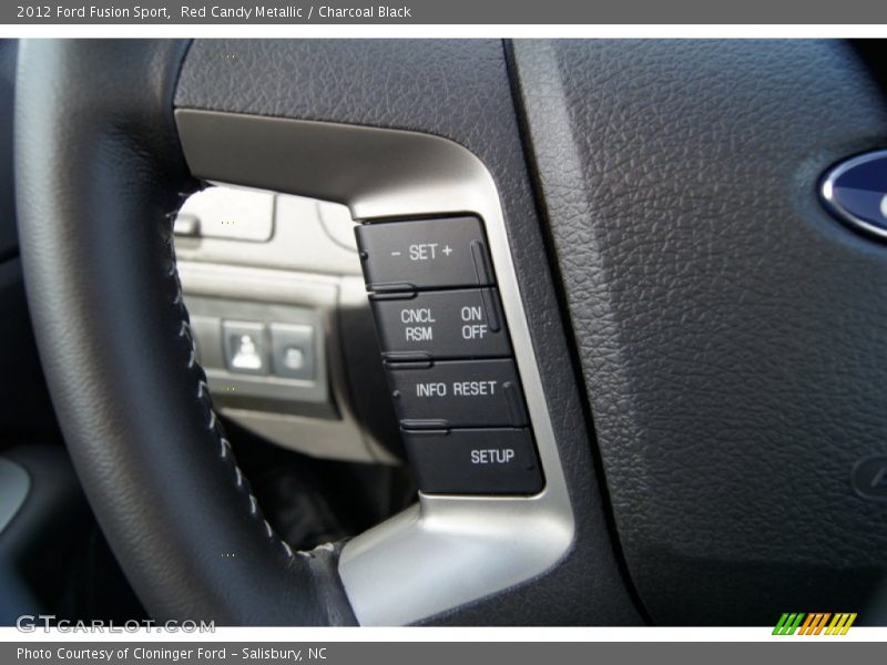 Steering wheel controls - 2012 Ford Fusion Sport