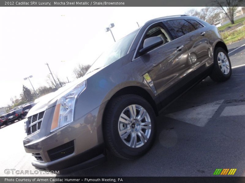 Mocha Steel Metallic / Shale/Brownstone 2012 Cadillac SRX Luxury