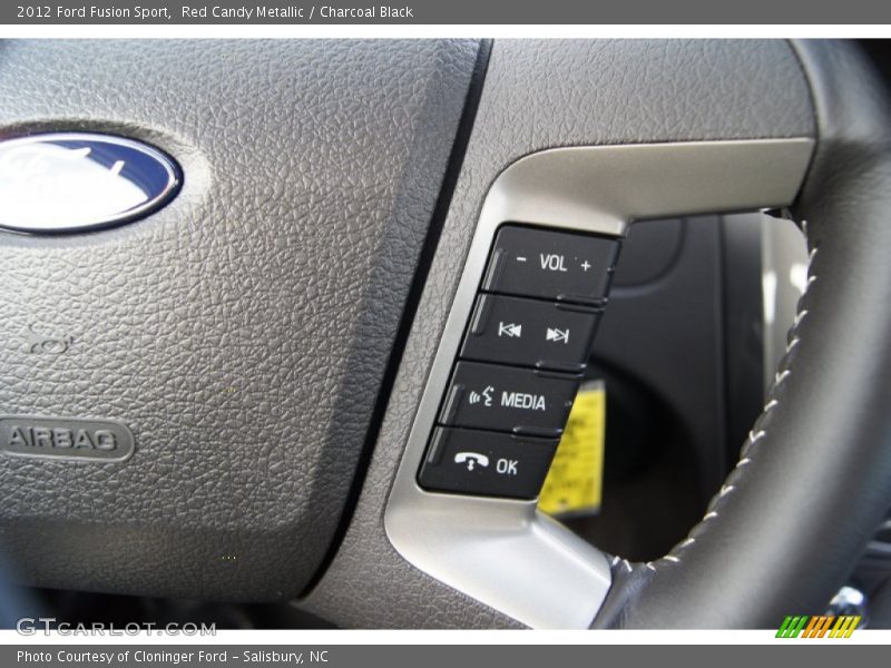 Steering wheel controls - 2012 Ford Fusion Sport