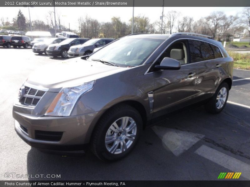 Mocha Steel Metallic / Shale/Brownstone 2012 Cadillac SRX Luxury