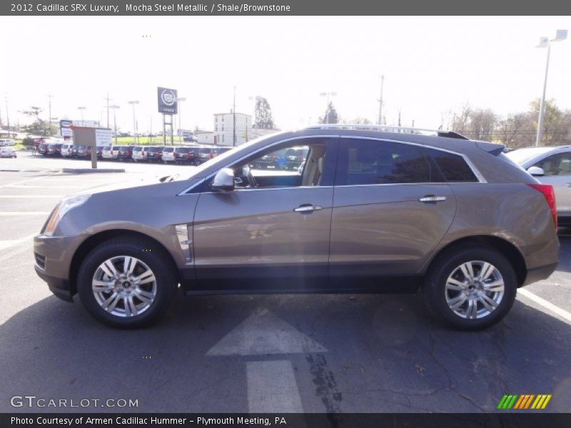 Mocha Steel Metallic / Shale/Brownstone 2012 Cadillac SRX Luxury