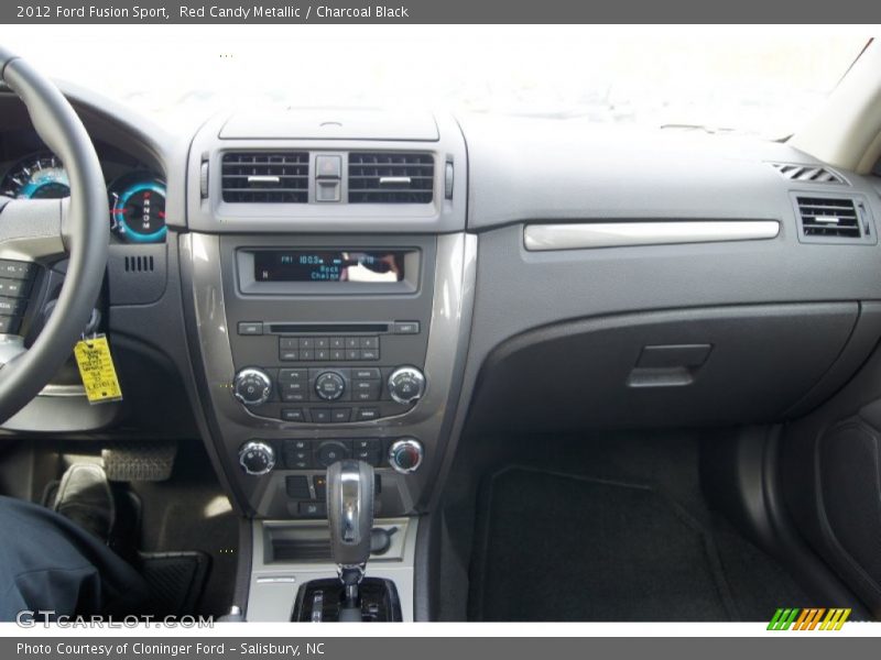Red Candy Metallic / Charcoal Black 2012 Ford Fusion Sport