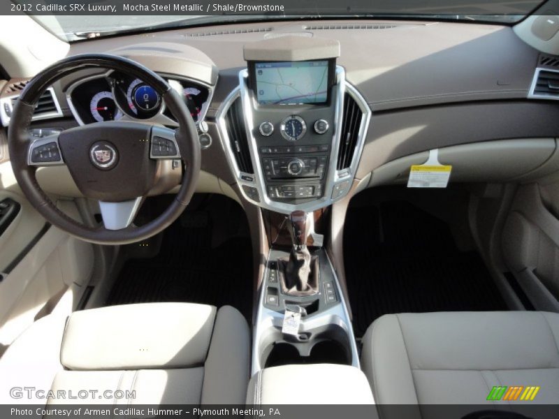 Mocha Steel Metallic / Shale/Brownstone 2012 Cadillac SRX Luxury