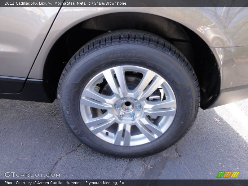 Mocha Steel Metallic / Shale/Brownstone 2012 Cadillac SRX Luxury