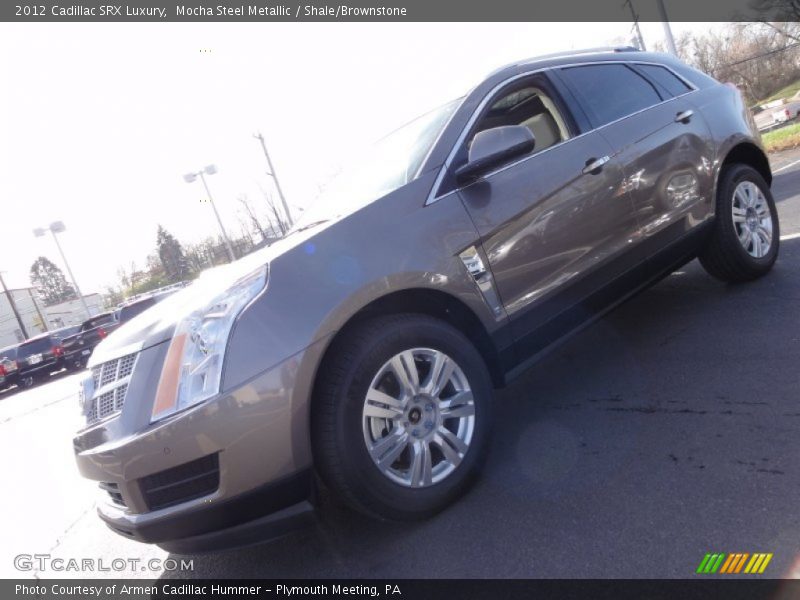 Mocha Steel Metallic / Shale/Brownstone 2012 Cadillac SRX Luxury