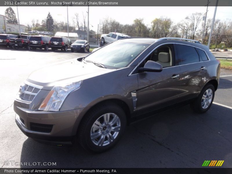 Mocha Steel Metallic / Shale/Brownstone 2012 Cadillac SRX Luxury