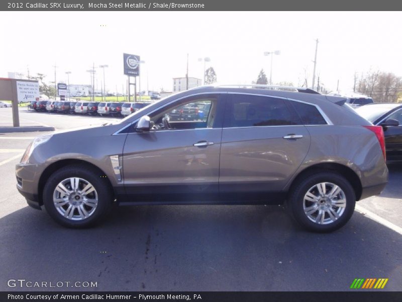 Mocha Steel Metallic / Shale/Brownstone 2012 Cadillac SRX Luxury