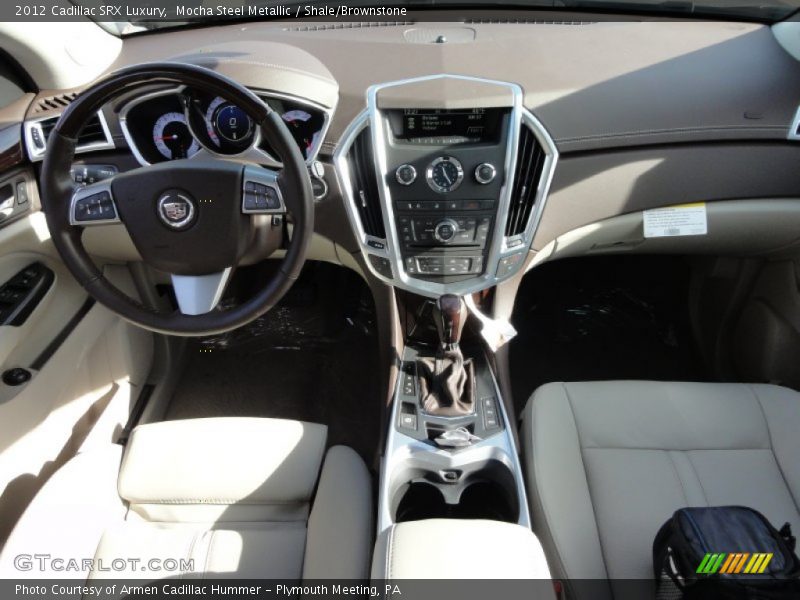 Mocha Steel Metallic / Shale/Brownstone 2012 Cadillac SRX Luxury