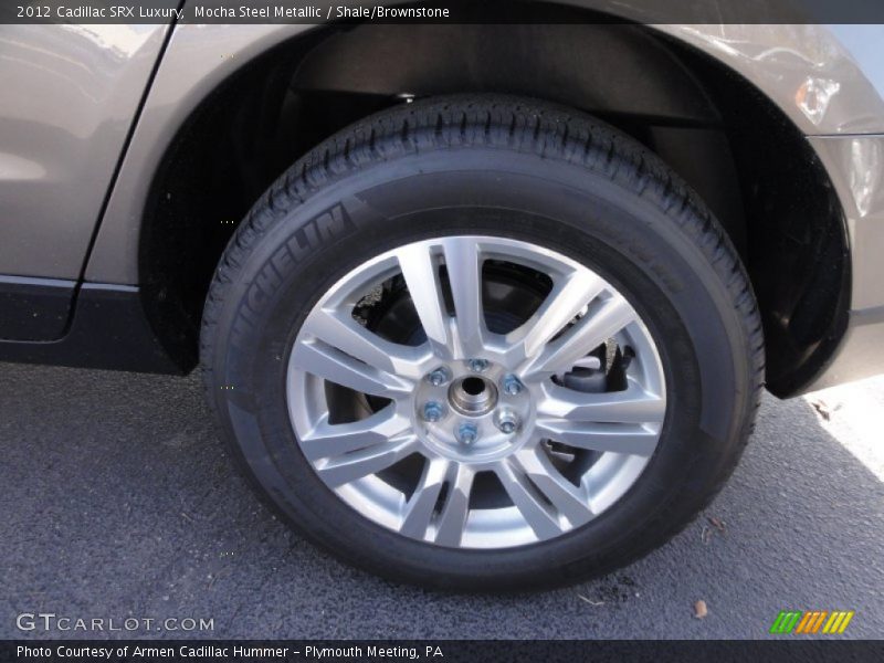 Mocha Steel Metallic / Shale/Brownstone 2012 Cadillac SRX Luxury