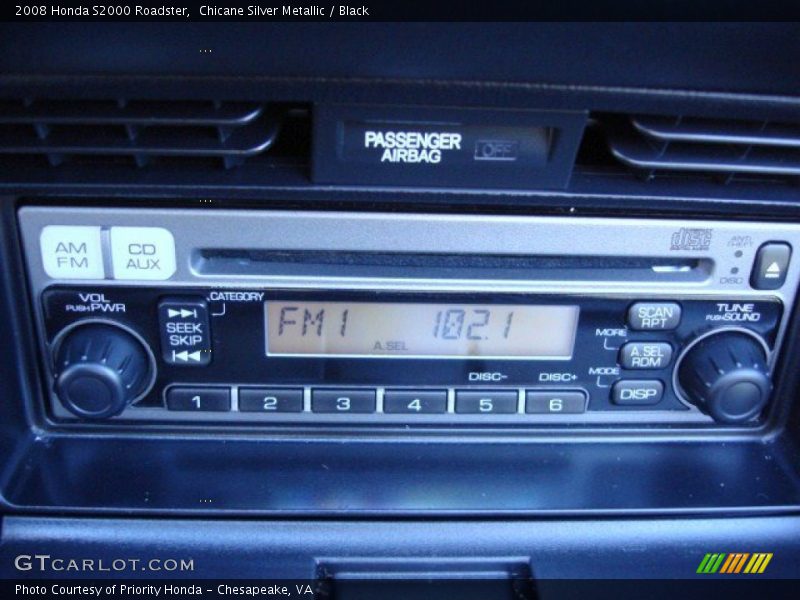 Controls of 2008 S2000 Roadster