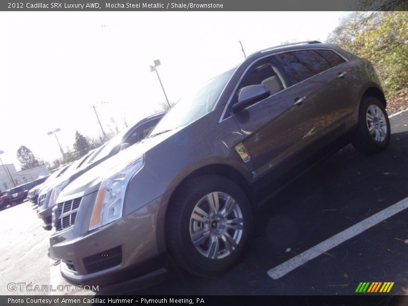 Mocha Steel Metallic / Shale/Brownstone 2012 Cadillac SRX Luxury AWD