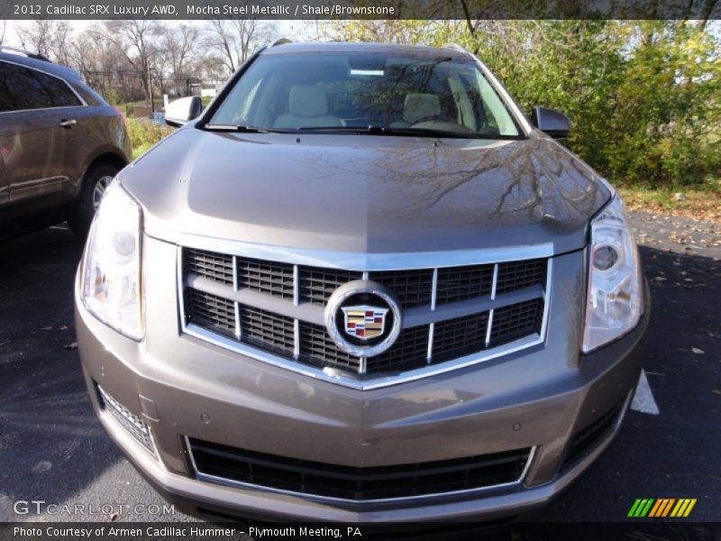 Mocha Steel Metallic / Shale/Brownstone 2012 Cadillac SRX Luxury AWD