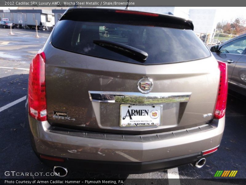 Mocha Steel Metallic / Shale/Brownstone 2012 Cadillac SRX Luxury AWD
