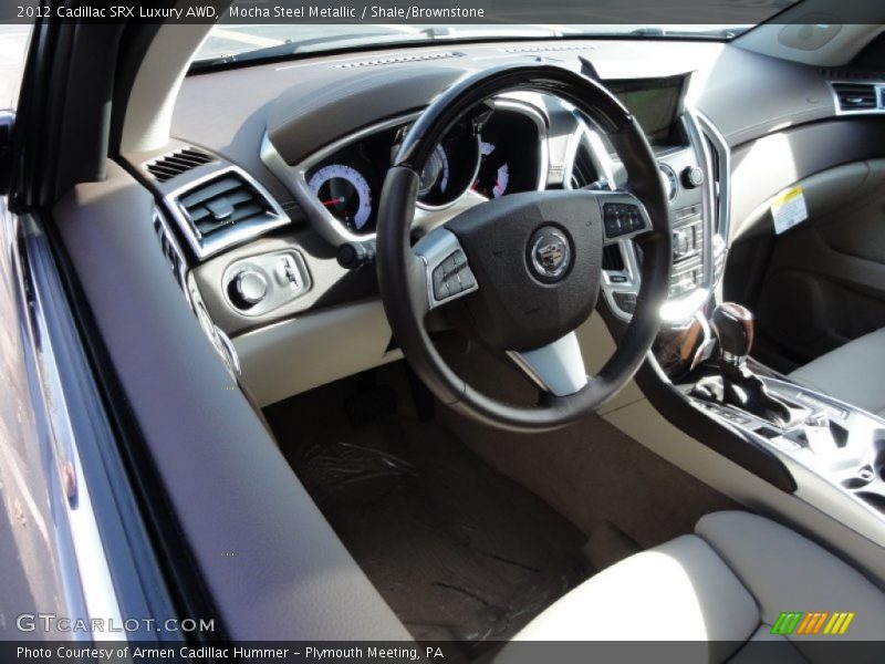 Mocha Steel Metallic / Shale/Brownstone 2012 Cadillac SRX Luxury AWD