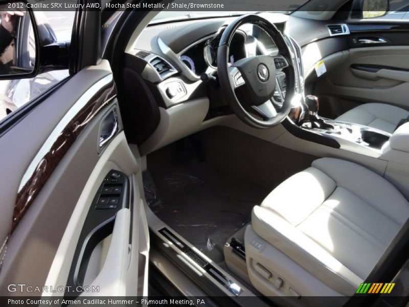 Mocha Steel Metallic / Shale/Brownstone 2012 Cadillac SRX Luxury AWD