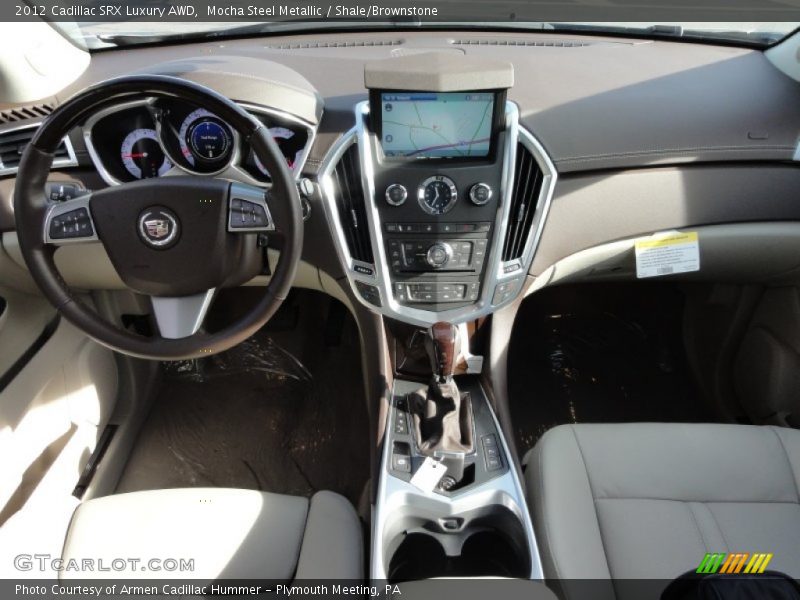Mocha Steel Metallic / Shale/Brownstone 2012 Cadillac SRX Luxury AWD
