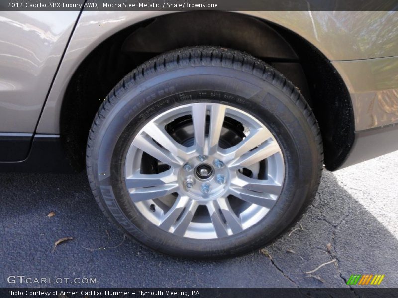 Mocha Steel Metallic / Shale/Brownstone 2012 Cadillac SRX Luxury AWD