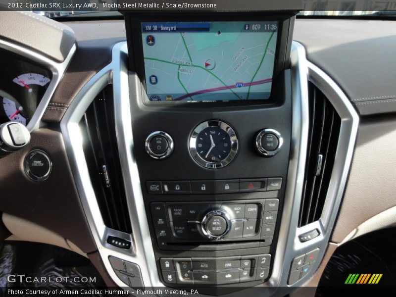 Mocha Steel Metallic / Shale/Brownstone 2012 Cadillac SRX Luxury AWD