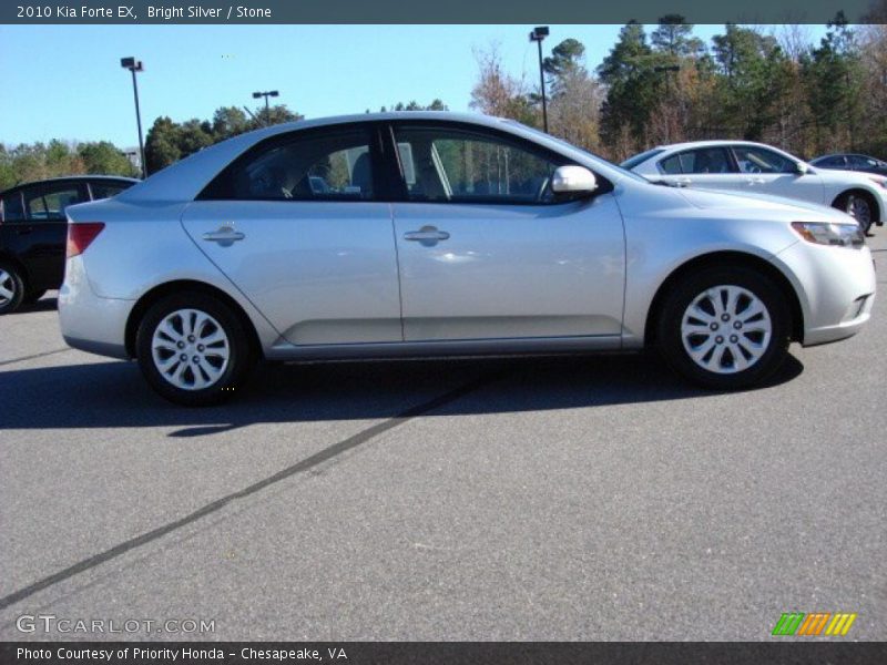 Bright Silver / Stone 2010 Kia Forte EX