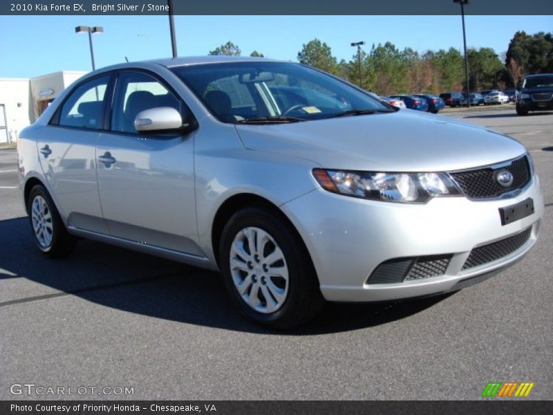 Bright Silver / Stone 2010 Kia Forte EX