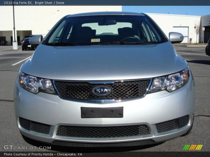 Bright Silver / Stone 2010 Kia Forte EX