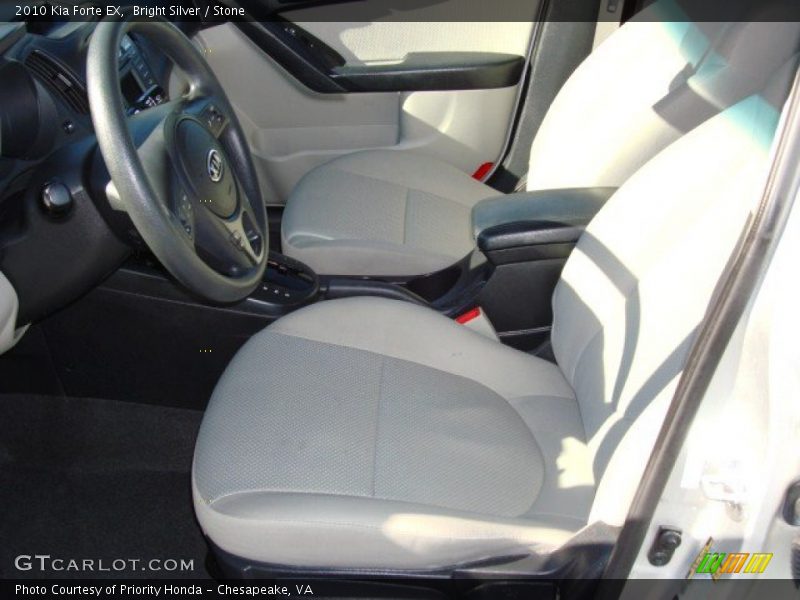 Bright Silver / Stone 2010 Kia Forte EX