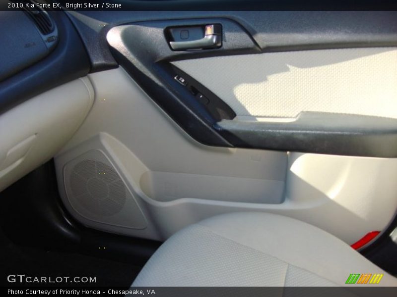Bright Silver / Stone 2010 Kia Forte EX