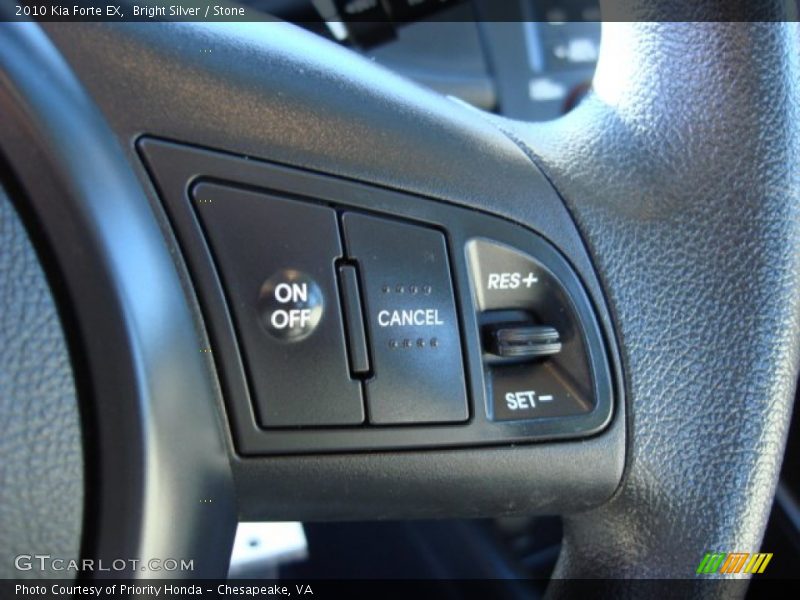 Bright Silver / Stone 2010 Kia Forte EX