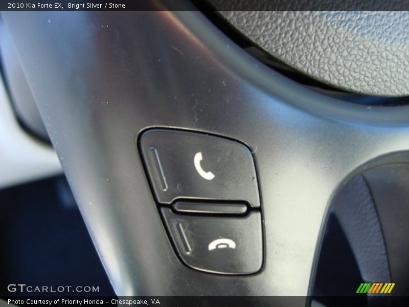 Bright Silver / Stone 2010 Kia Forte EX