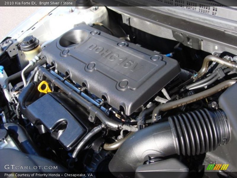 Bright Silver / Stone 2010 Kia Forte EX