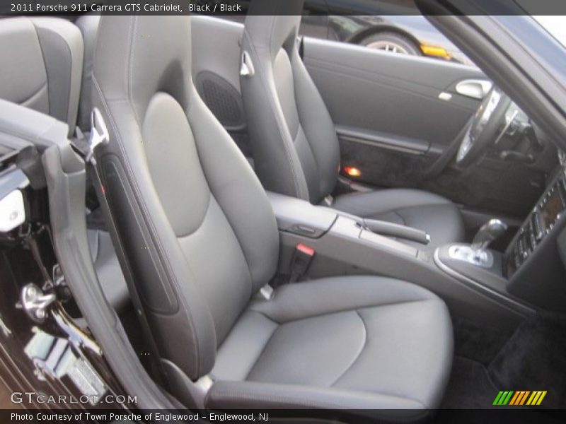  2011 911 Carrera GTS Cabriolet Black Interior