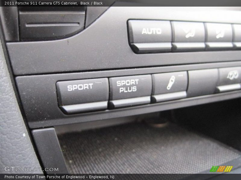 Black / Black 2011 Porsche 911 Carrera GTS Cabriolet