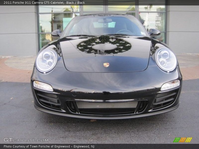 Black / Black 2011 Porsche 911 Carrera GTS Cabriolet