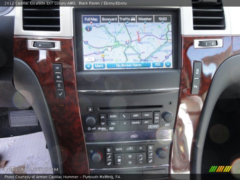 Black Raven / Ebony/Ebony 2012 Cadillac Escalade EXT Luxury AWD