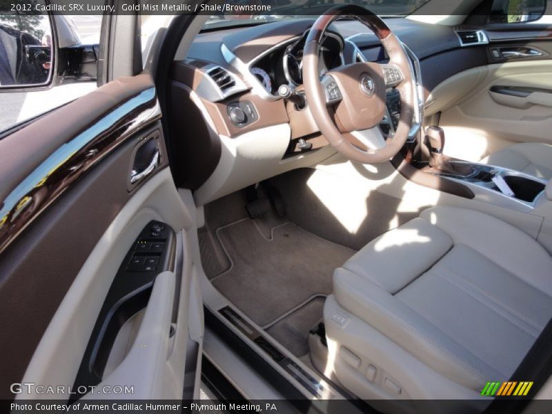 Gold Mist Metallic / Shale/Brownstone 2012 Cadillac SRX Luxury