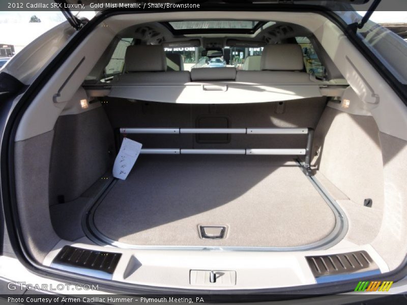 Gold Mist Metallic / Shale/Brownstone 2012 Cadillac SRX Luxury