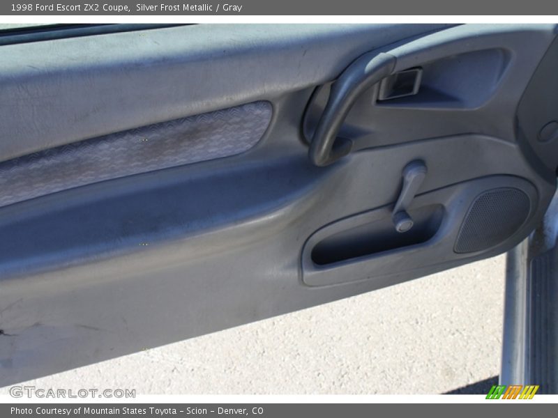 Silver Frost Metallic / Gray 1998 Ford Escort ZX2 Coupe