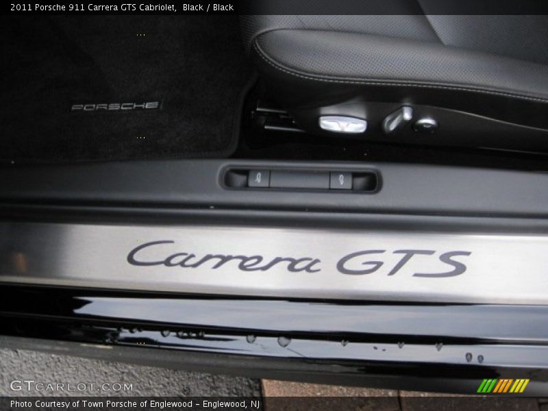 Black / Black 2011 Porsche 911 Carrera GTS Cabriolet